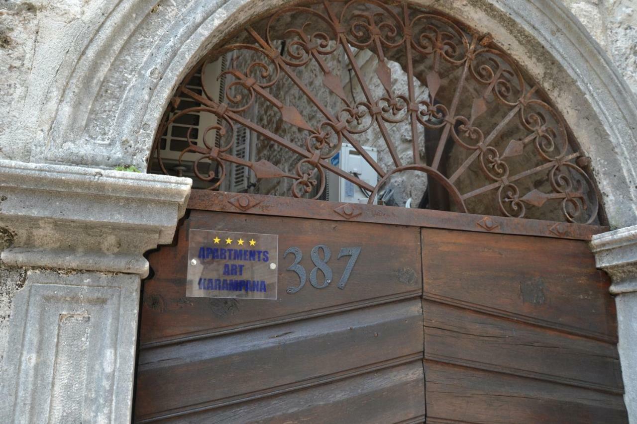 Apartmani Art Karampana Kotor Exterior foto